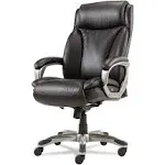 Alera Veon Series Executive Highback Leather Chair, Coil Spring Cushio