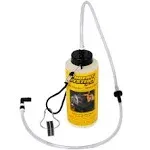 Phoenix Systems 7002-B One-Man Brake Bleeder Capture Bottle with Quick Adapter, 12 Ounces