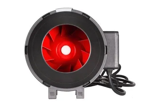 Yield Lab 4 inch Pro Series Duct/Inline Hush Fan with Variable Motor Speed ...