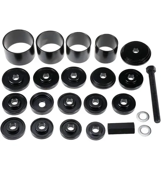 23pcs FWD Front Wheel Drive Bearing Puller Hub Removal Installation Tool Kit Separator Splitter Bushing Sleaves