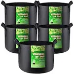 VIVOSUN 5-Pack Plant Grow Bags