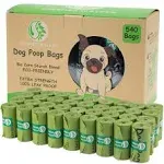 Poop Bags for Dog Waste-540 Bags,Extra Thick Strong 100% Leak Proof Dog Waste...