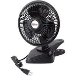 Convertible 6-Inch Desk &amp; Clip on Fan Two Quiet Speeds, Household Table Clip ...