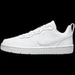 witte nike lage sneakers court borough low recraft