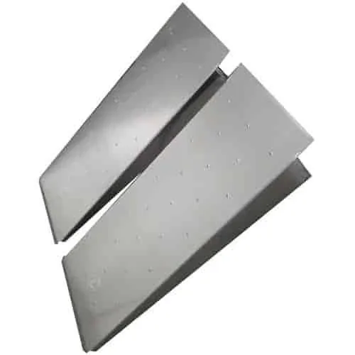 PIT-PAL PRODUCTS Aluminum Extension Ramps 14&#034; Wide x 36&#034; Long ( Pair / 2 Ramps)