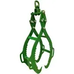 4 Claw Log Lifting Tongs Timber Claw Hook, 28in - Heavy Duty Grapple Timber C...