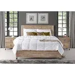 Camaflexi Baja Platform Bed, Distressed, Queen