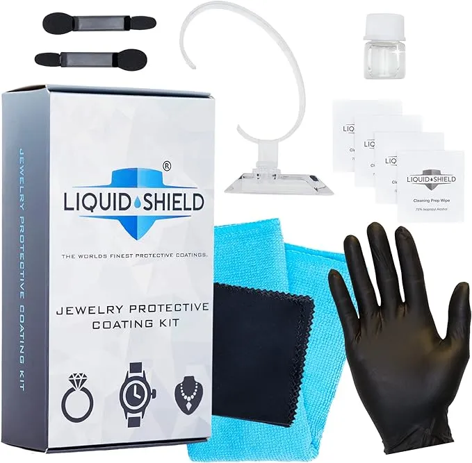 Liquid Shield Scratch Protection Coating for Watches &amp; Jewelry Cleaner Cleaning