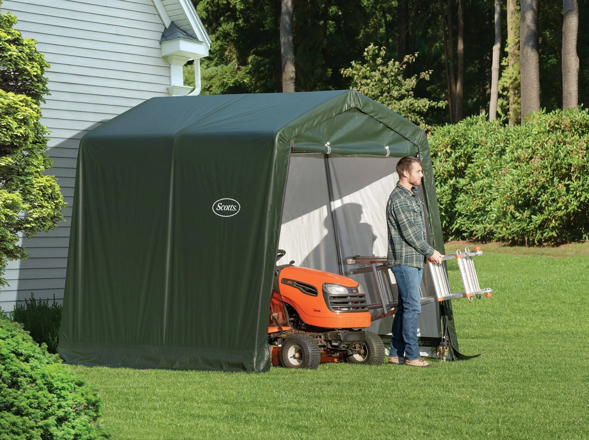 Scotts Storage Shed 8 x 8 x 8' Green Peak