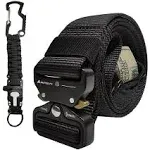 Tactical Style Travel Money Belts - Hidden Pocket Concealed Zipper Nylon Belt...