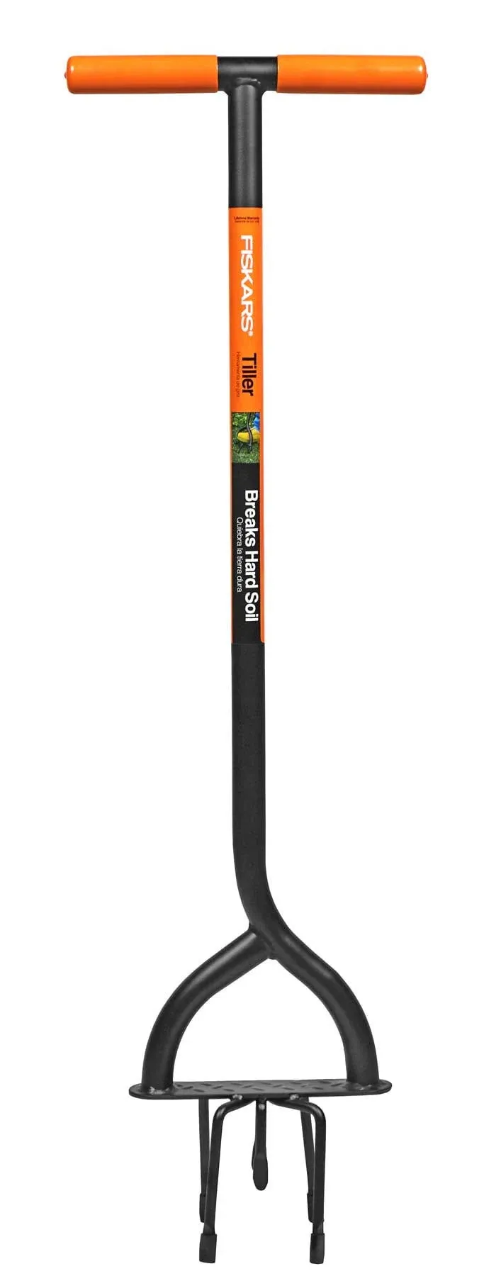 Fiskars 79906935J, 40 Inch Long Handle Steel Tiller