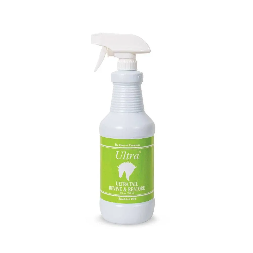 Ultra Tail Revive &amp; Restore Spray | Horse Mane &amp; Tail Revival | Size 32 oz.