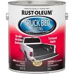 Black Truck Bed Coating Brush Roll On Liner Trailer Paint 1 Gallon Durable NEW