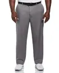 PGA Tour Men's Flat Front Golf Pant with Expandable Waistband