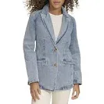 Levi&#039;s denim blazer light denim Blue Sz M BNWT