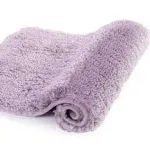 Walensee Bath Rug for Bathroom Non Slip Bathroom Mat (20 x 32, Lavender) Water Absorbent Soft Microfiber Shaggy Bathroom Rug Machine Washable Bath