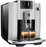 Jura E6 Automatic Coffee Machine - Platinum