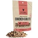 Vital Essentials Cat Freeze-Dried Chicken Giblets Treats - 1.0 oz