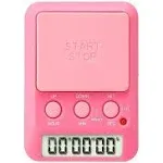 dretec Learning Timer for Studying Count Function Until The Target Date Pink