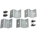 WindyNation Solar Panel Mounting Z Bracket Set