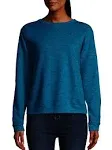 Hanes Women's Fleece Crew Neck Pullover Sweatshirt, Sizes S-XXL