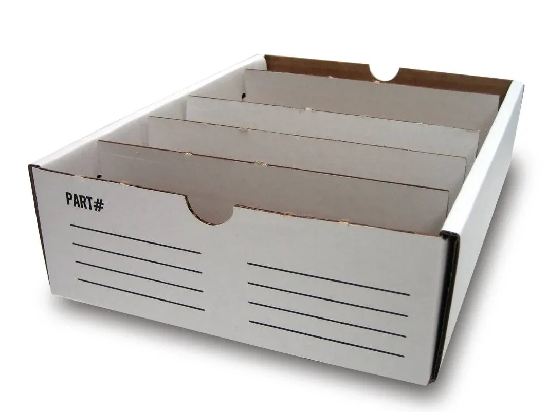 Oregon F00-231 - Box, Parts, 8"W x 12"D x 3"H, 30 Pk