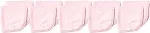 HonestBaby 10-Pack Organic Cotton Baby-Terry Wash Cloths, Pink, One Size