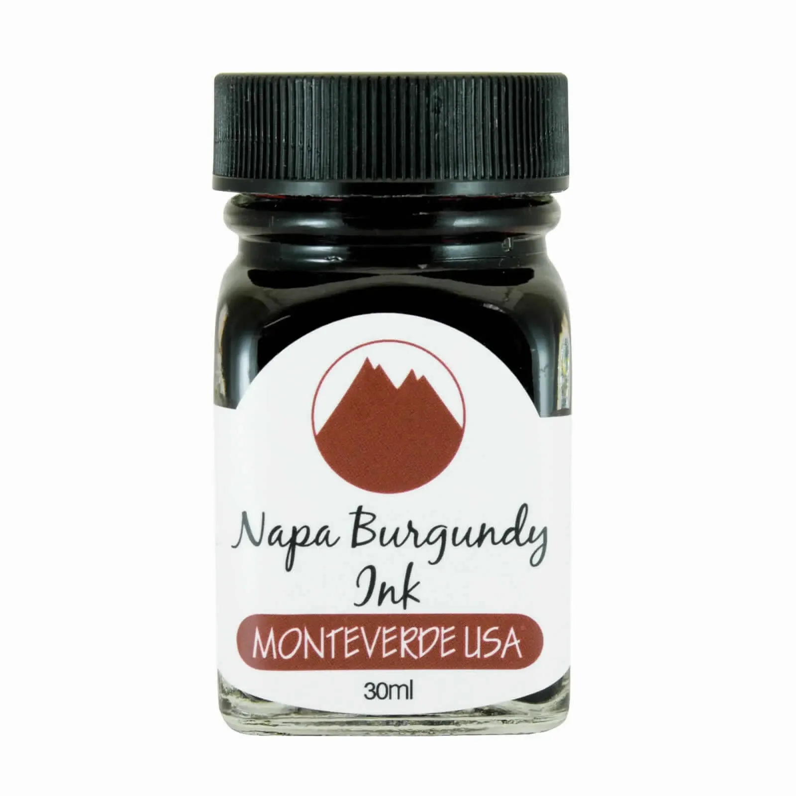 Monteverde World of Colors Napa Burgundy Ink Bottle 30 ml