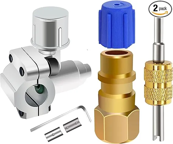 A /C Retrofit Valve Kit R12 to R134A Low Side Adapter BPV31 Bullet Piercing HVAC