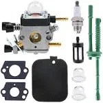 FitBest Carburetor with Tune Up Service Kit for Stihl BG45 BG46 BG55 BG65 BR45