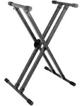 On-Stage KS8291 Double-X Ergo-Lok Keyboard Stand with Lok-Tight Attachment