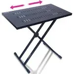 Liquid Stands Expandable DJ Table Stand Portable Audio Mixer Midi Keyboard Stand