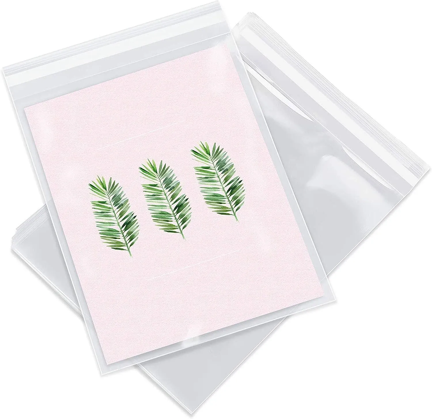 Pack It Chic 6” x 9” Clear Resealable Polypropylene Bags