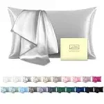 Mulberry Silk Pillowcase for Hair and Skin Pillow Case with Hidden Zipper Soft