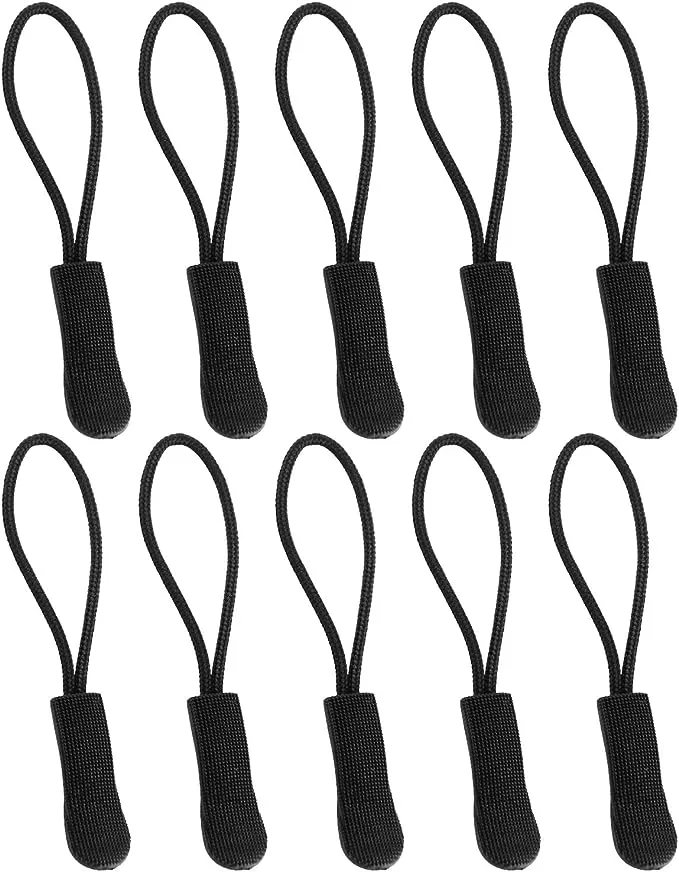 Zipper Pull Replacement Detachable Pull Tabs for Clothing Luggage Backpacks