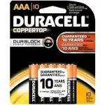 DURACELL Coppertop AAA Batteries with Power Boost Ingredients, 72 Count Triple A Battery with Long-Lasting Power, Alkaline AAA Battery for Household and Office Devices