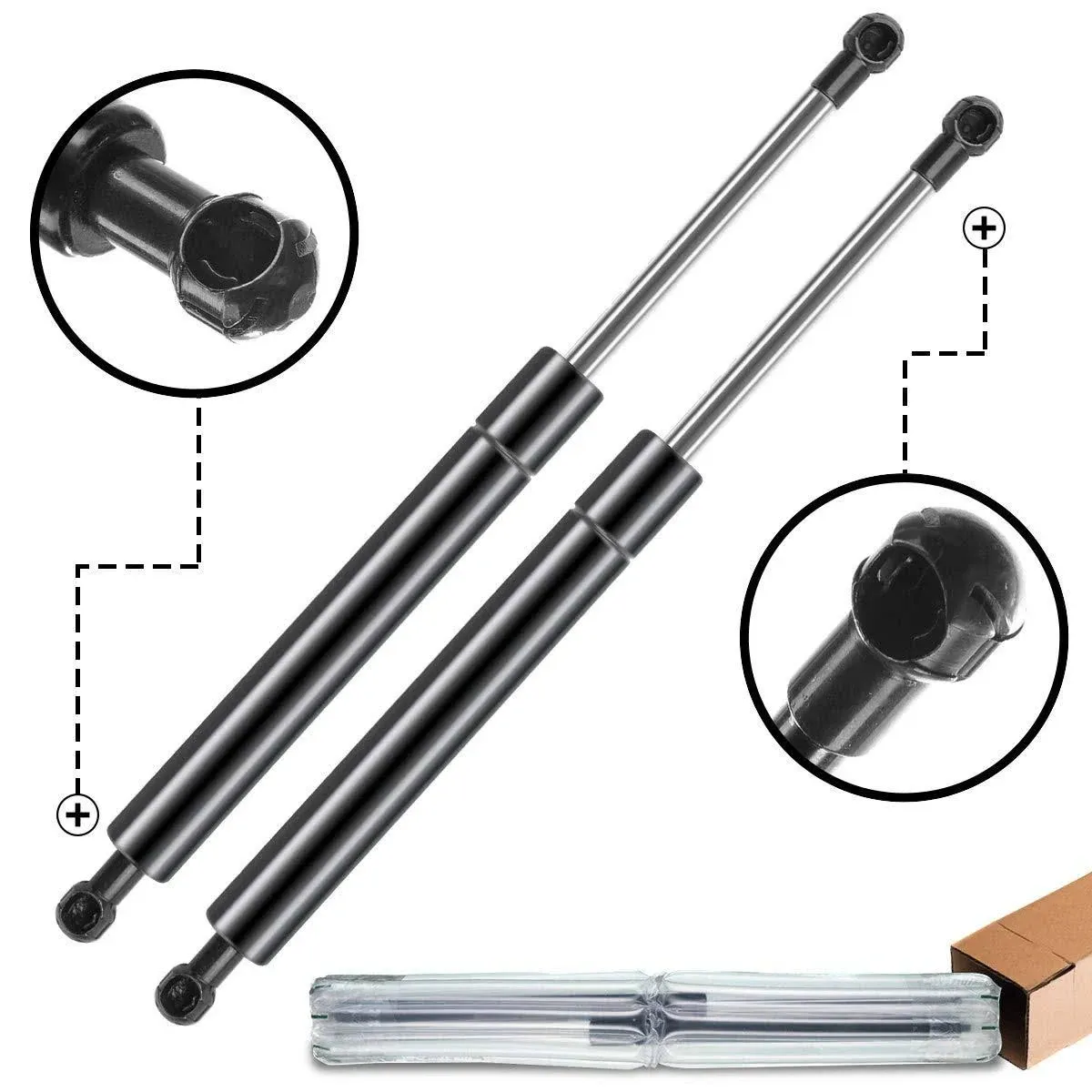 A-Premium Rear Tailgate Lift Supports Shock Struts Compatible with Lexus LS430 2001-2006 Base Sedan 2-Pc Set