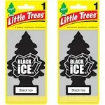 Little Trees Car Air Freshener, Black Ice