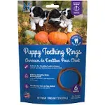 N-Bone Puppy Teething Ring Pumpkin Flavor 3 Pack