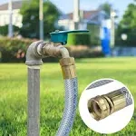 Underhill UltraMax Commercial Garden Water Hose 100 ft, Heavy-Duty, Flexible, Kink Free, Industrial, Non-Conductive, 600 psi, H10-100C, 1" x 100', Clear