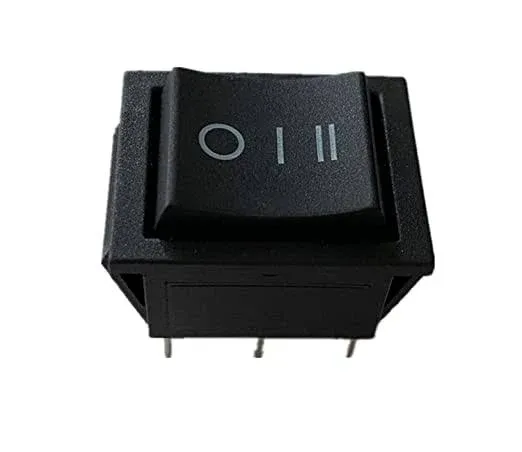 Start On Off Switch for Harbor Freight Predator 7000/8750 Watt 63086 63087 63085 3 Position 6 Pins Black