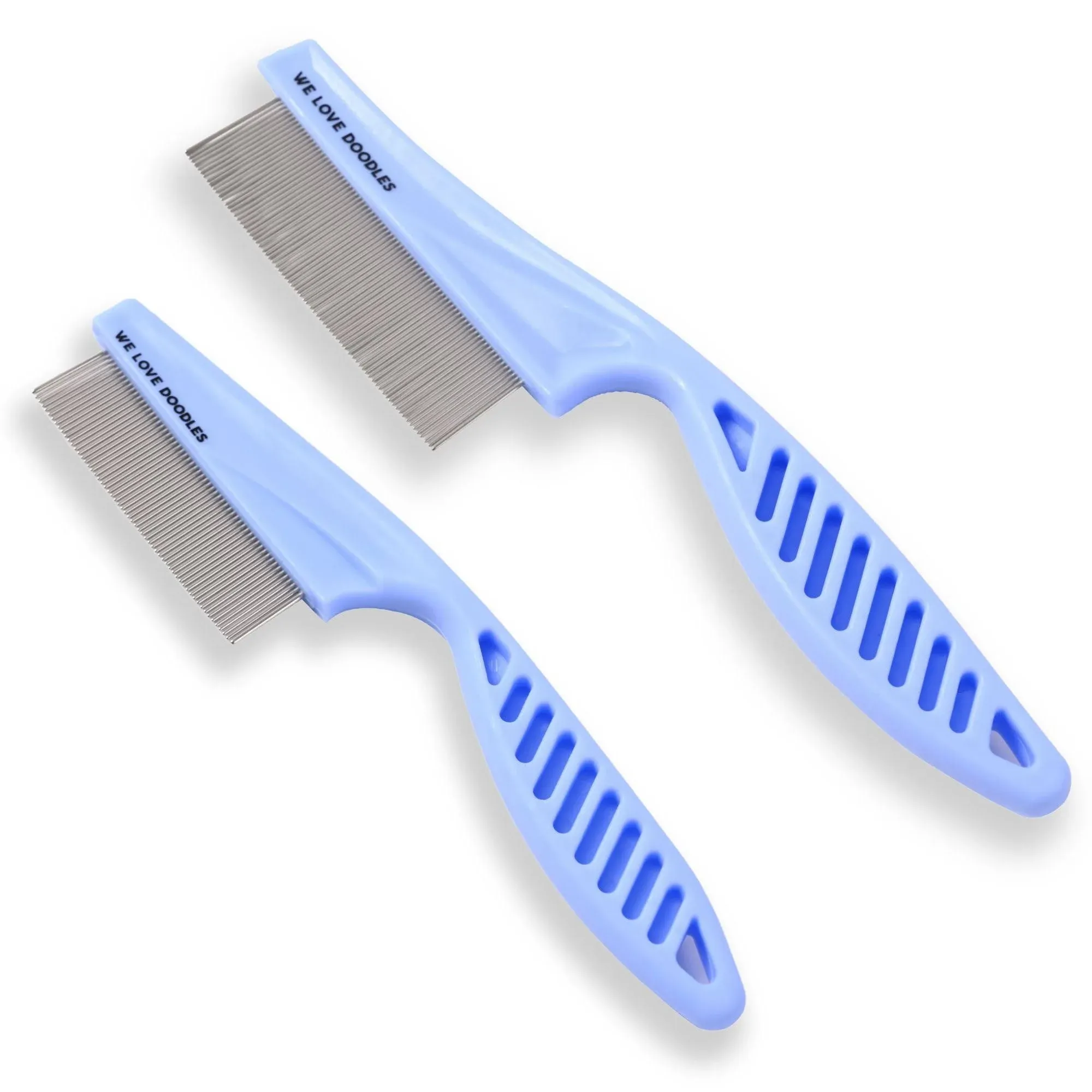 Dog Face Comb Flea Comb for Dogs Fine Tooth Tear Stain Remover Removes Crust ...