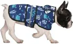 Hde Dog Raincoat Hooded Slicker Poncho for Small to X-Large Dogs and Puppies Sharks - S