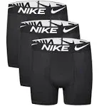 Nike Kids' Essential Dri-Fit Micro Assorted 3-Pack Boxer Briefs in Black