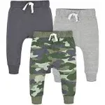 Gerber 3-Pack Baby & Toddler Boys Camo Premium Jogger