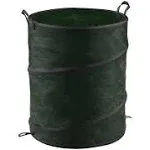 Wakeman Collapsible Trash Can Pop Up 44 Gal Outdoor Portable Garbage Can with Zippered Lid