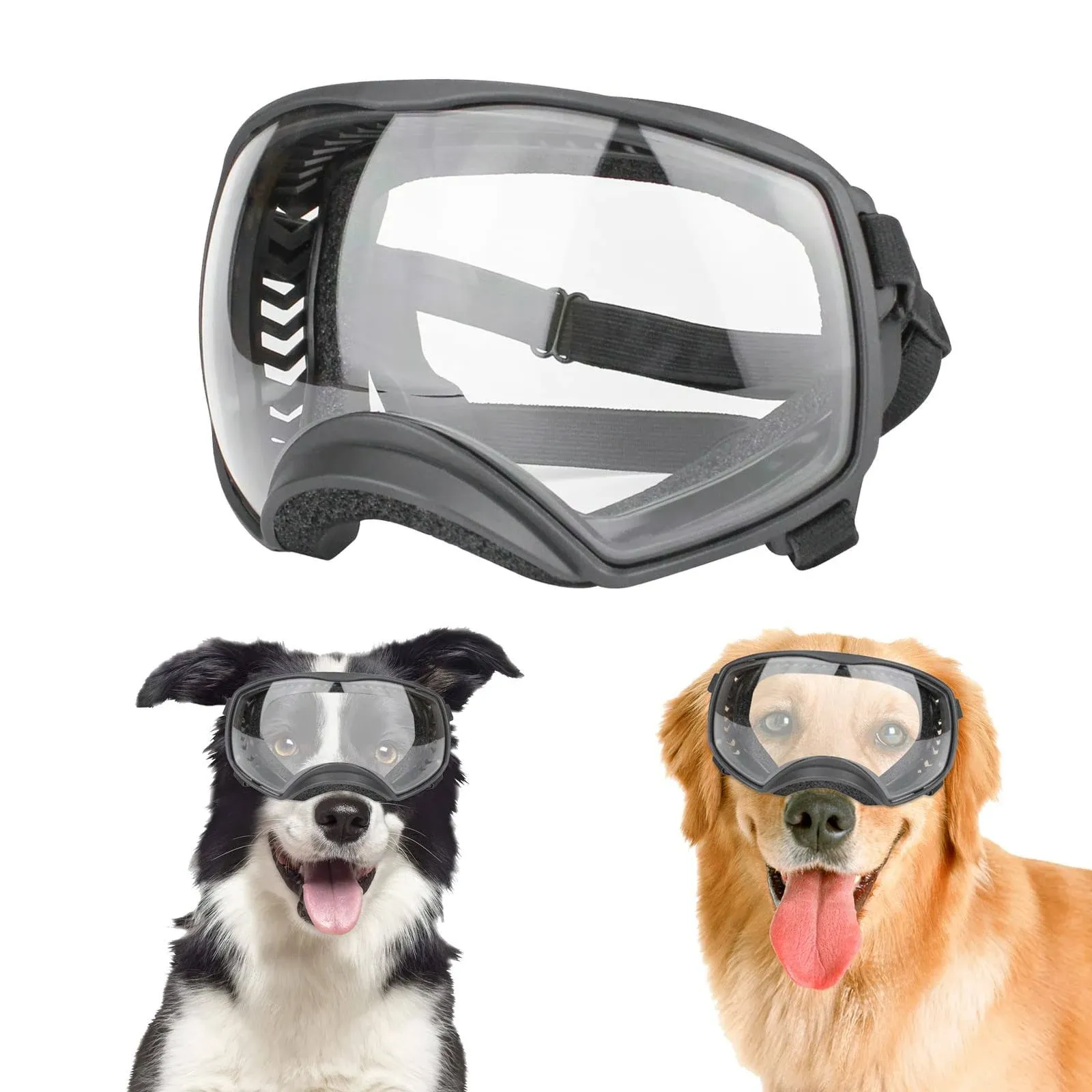 Dog Apparel Sunglasses Goggles Adjustable Strap For Travel Skiing And Anti Fog Snow Pet Medium To Large 230921 From Bei10, $7.12 | DHgate.Com