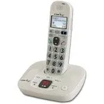 Clarity 53714 Dect 6.0 Amplified Cordless Phone with Digital Answering System VoIP Phone and Device,White,D714