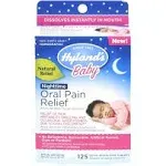 Hylands Baby Oral Pain Relief, Nighttime, 65 mg, Quick-Dissolving Tablets - 125 tablets