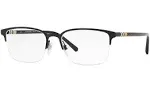 Burberry Men's BE1323 Eyeglasses Black Rubber 54mm